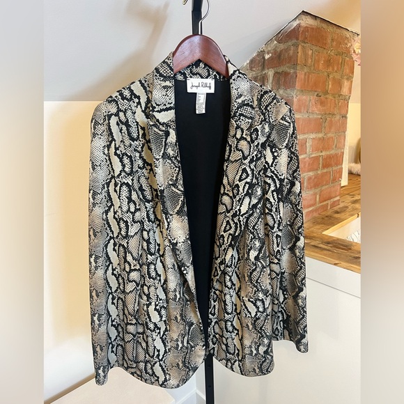 Joseph Ribkoff Snake Print Blazer - Picture 1 of 5